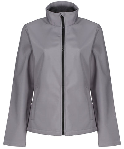 Ablaze Damen Bedruckbare Softshelljacke | Rock Grey