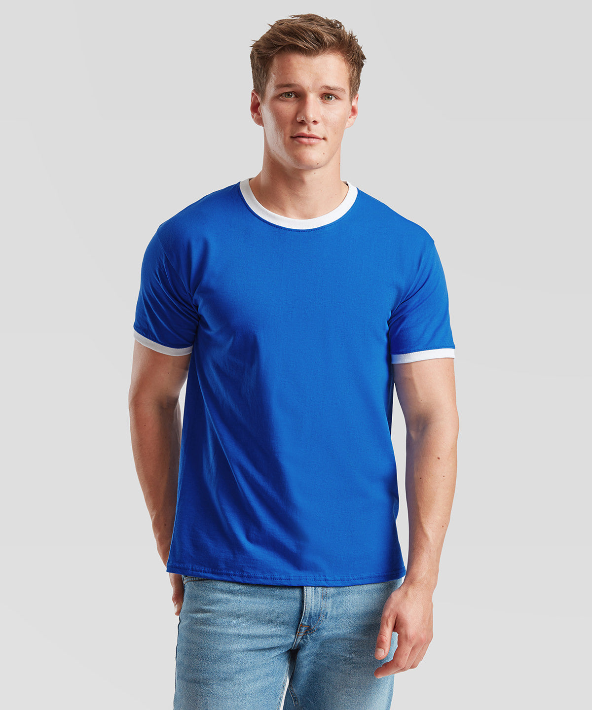 Camiseta Ringer | Blanco/Negro - Blanco Y Negro