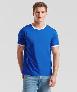 Camiseta Ringer | Negro/Blanco