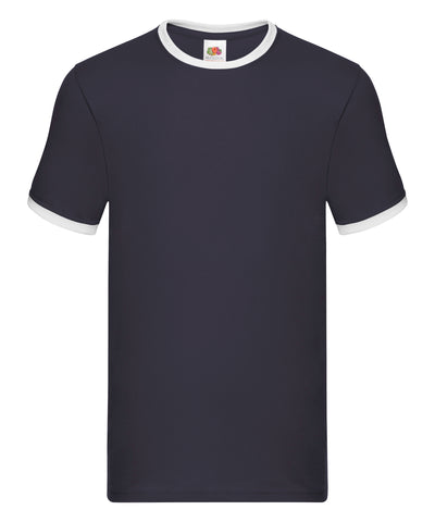 Camiseta Ringer | Azul Marino/Blanco
