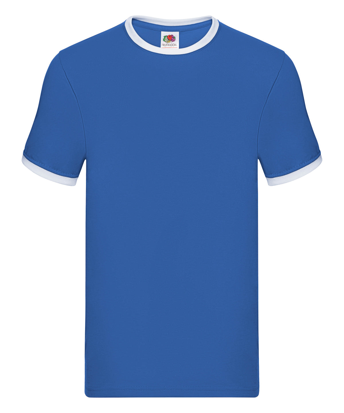 Camiseta Ringer | Azul Real/Blanco