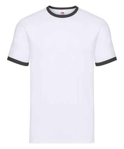Camiseta Ringer | Blanco/Negro - Blanco Y Negro