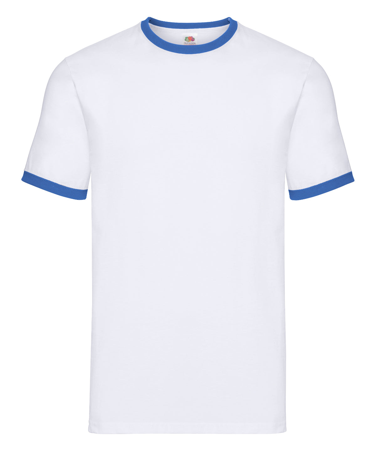 Camiseta Ringer | Blanco/Azul Real - Blanco/Azul Verdadero