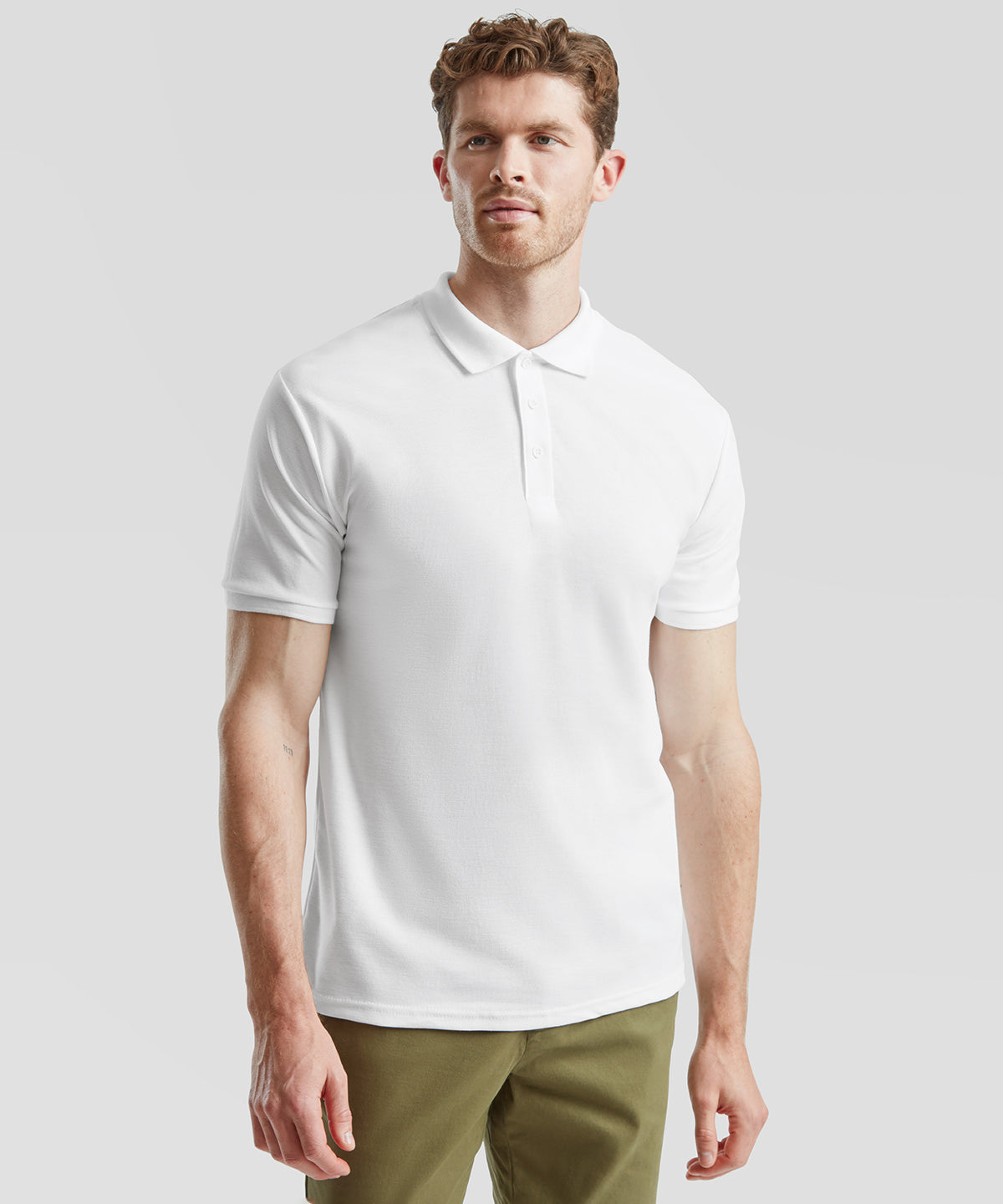 Polo pesado 65/35 | Gris Jaspeado Nuevo