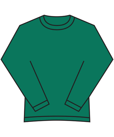 Sudadera de Supercotton | Verde Colegio