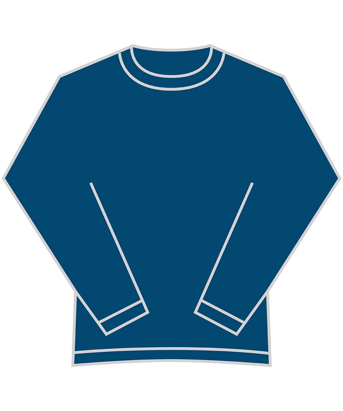 Sudadera de Supercotton | Azul Montaa