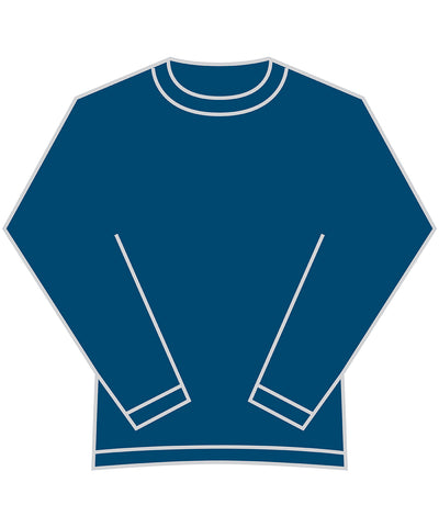 Sudadera de Supercotton | Azul Montaa