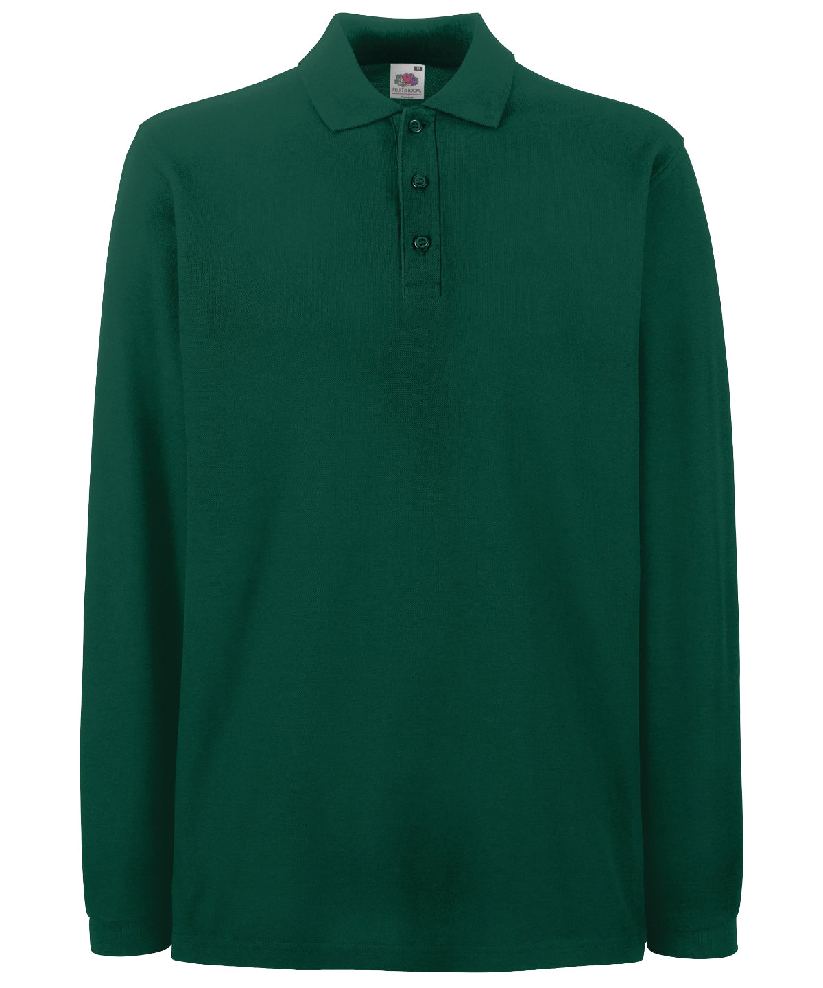 Polo de manga larga premium | Verde Bosque