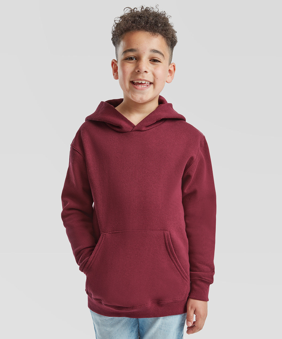 Sudadera con capucha clsica para nios | Fucsia