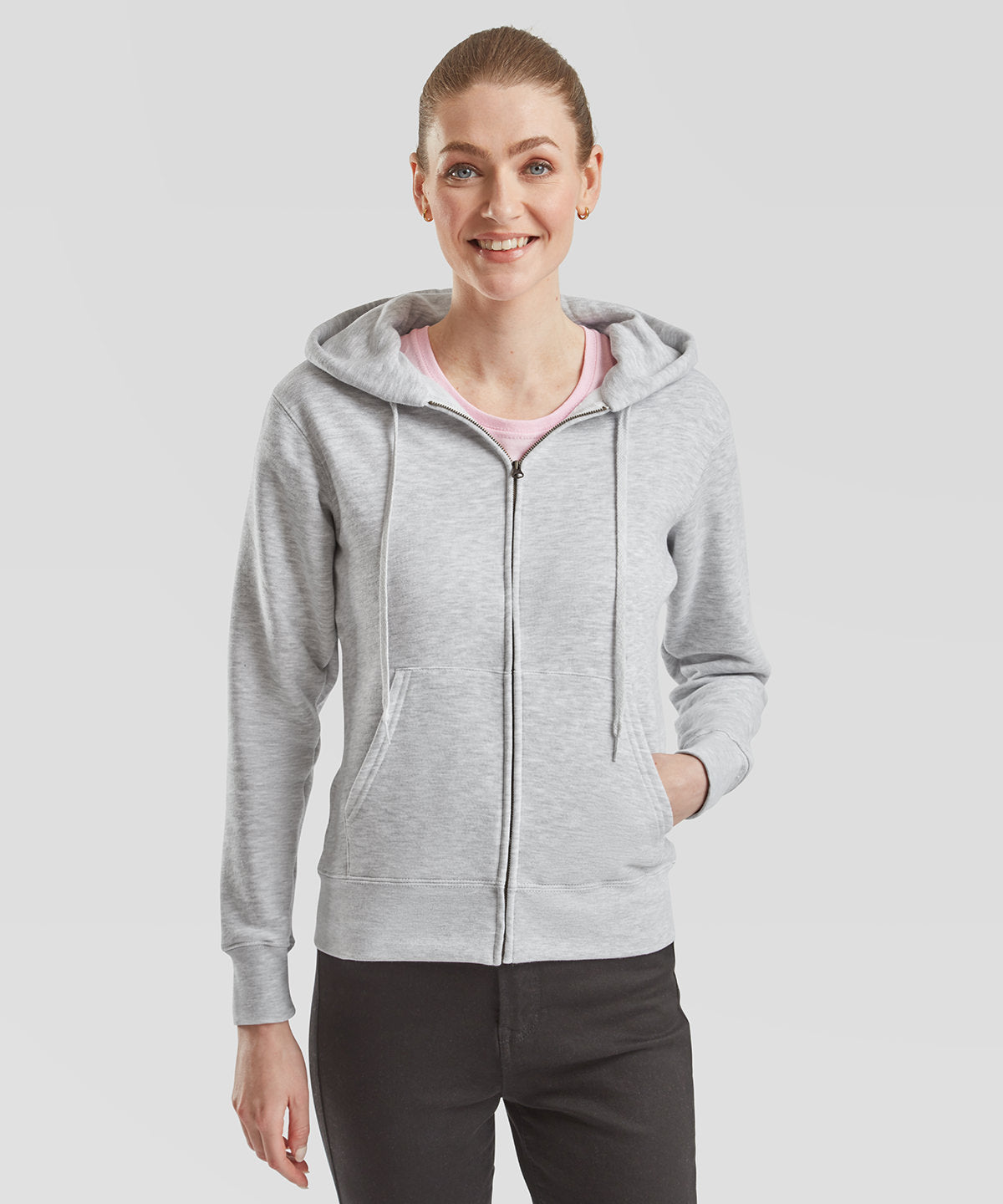 Damen Premium 70/30 Hoodie | Dunkelblau