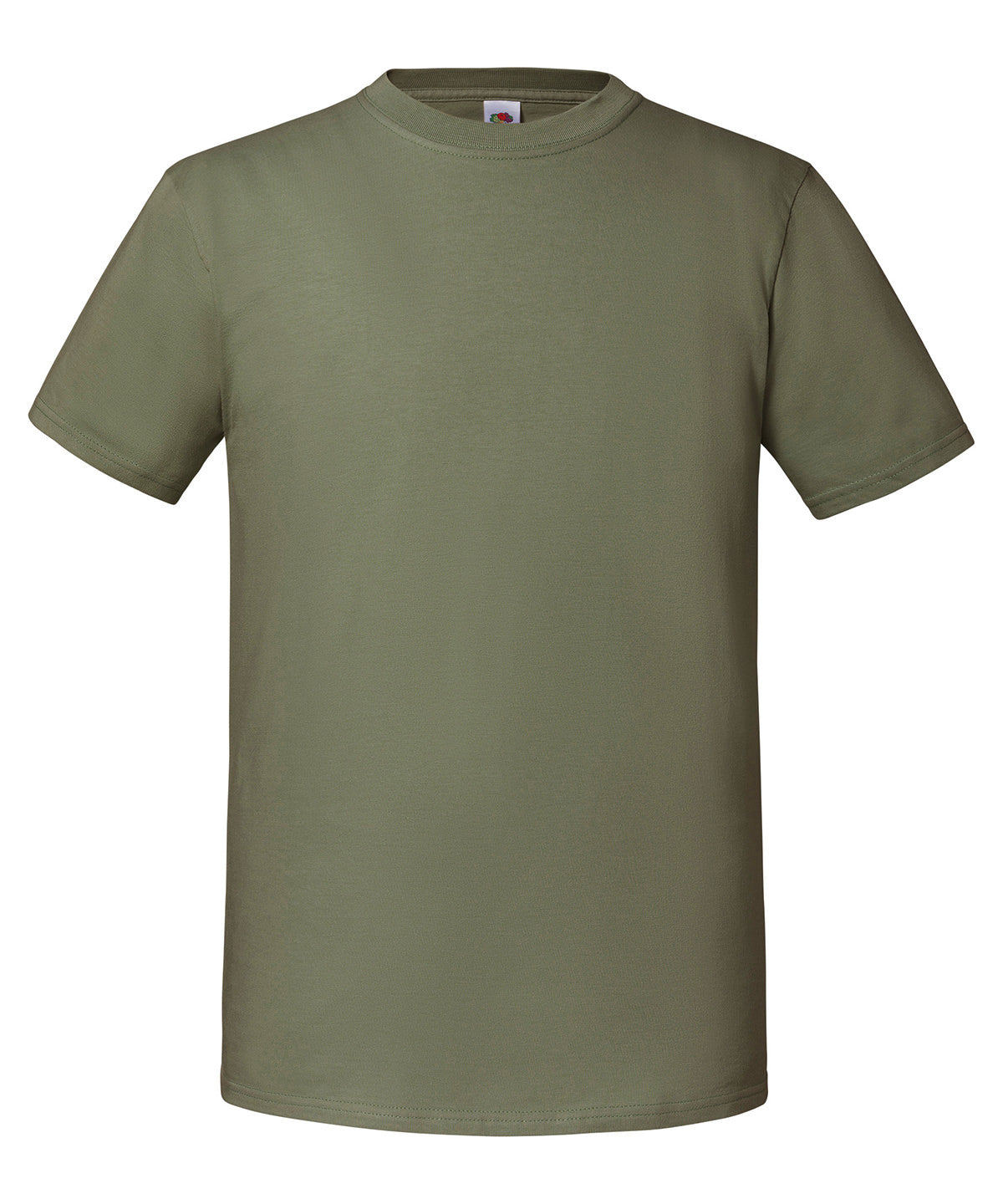 Camiseta premium Iconic 195 ringspun | Oliva Clsico