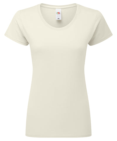 Camiseta premium en algodn ringspun Iconic 195 pour femme | Naturel