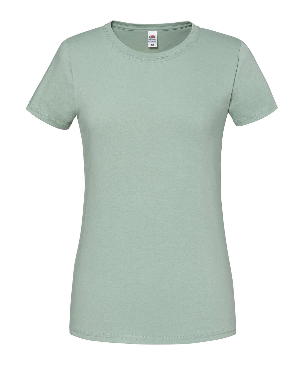 Camiseta premium en algodn ringspun Iconic 195 pour femme | Salvia