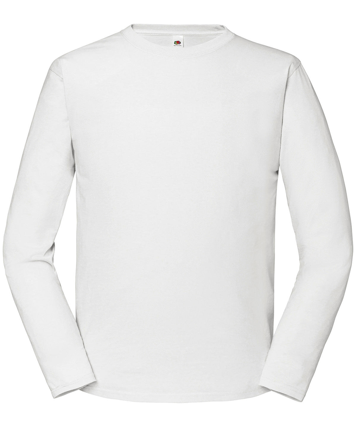 Camiseta de manga larga premium Iconic 195 ringspun | Blanco Roto
