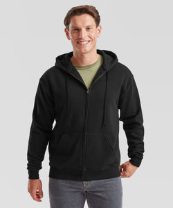 Premium 70/30 Hoodie und Jacke | Klassisches Schwarz