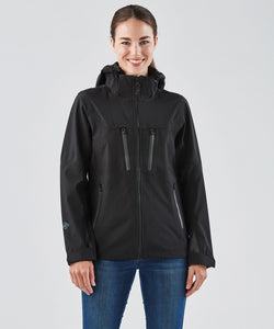Chaqueta tcnica softshell Patrol para mujer | Negro Clsico