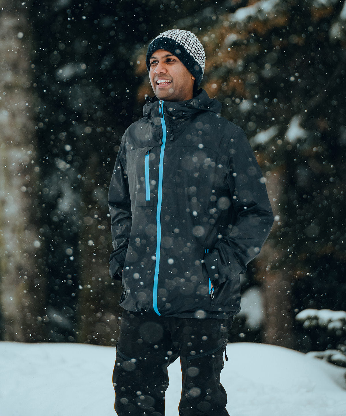 Olympia Shell | Schwarz/Azurblau