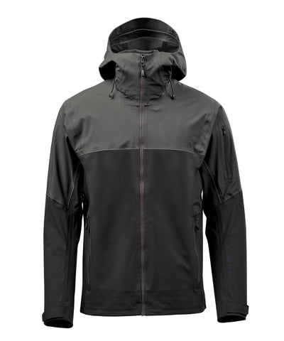 Vertex Stormshell Jacke | Granit/Schwarz