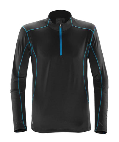 Pullover de polar Pulse | Negro/Electricidad
