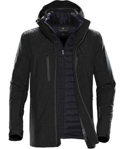 Chaqueta de sistema Matrix | Negro/Carbono