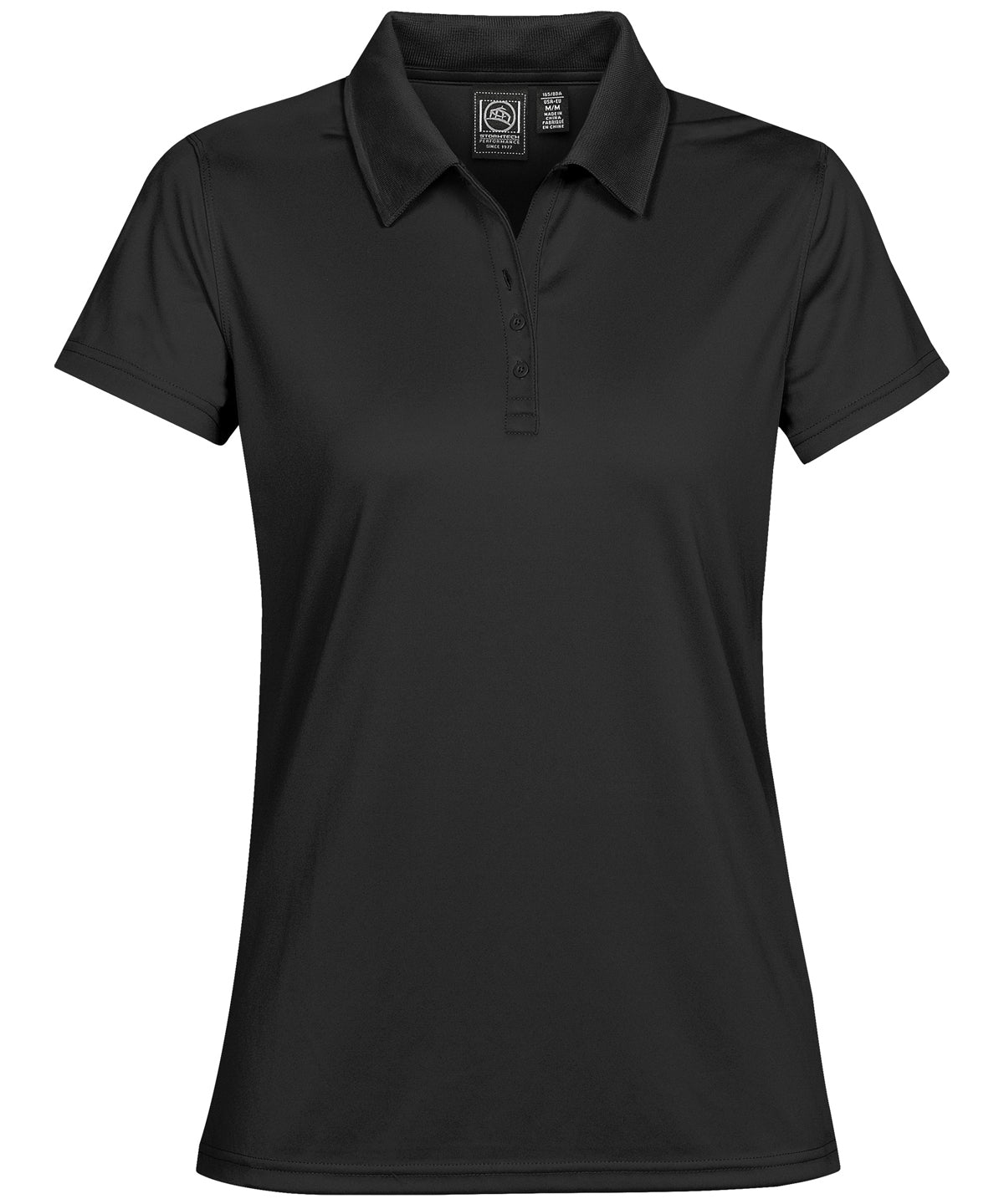Polo piqu Eclipse H2X-DRY® para mujer | Negro