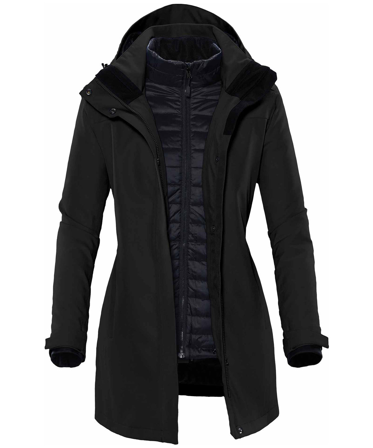 Damen Avalanche System Jacke | Schwarz