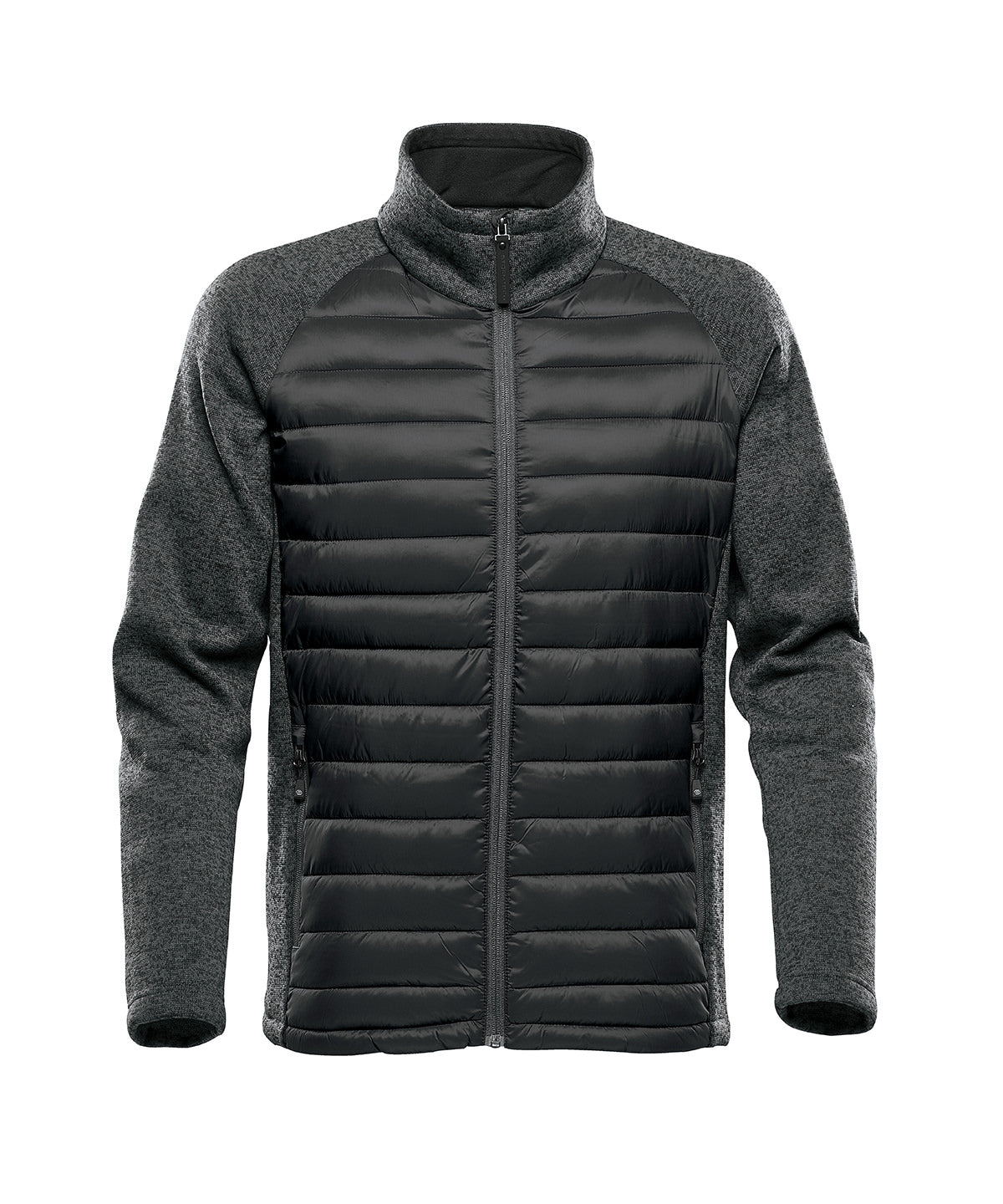 Chaqueta hbrida Narvik | Negro/Gris Delfn