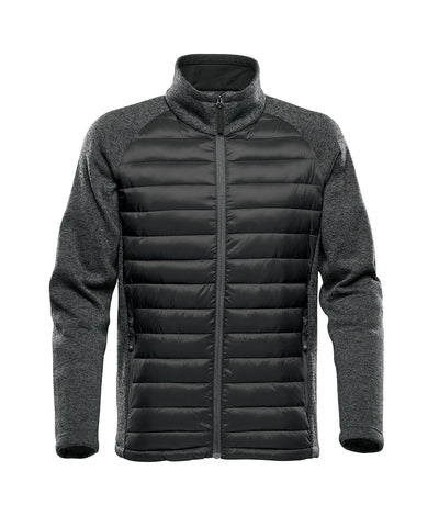 Chaqueta hbrida Narvik | Negro/Gris Delfn