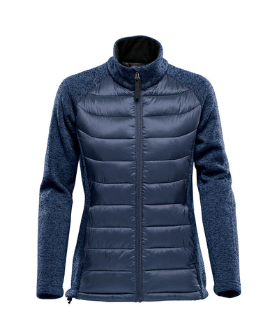 Chaqueta hbrida para mujer Narvik | ndigo/Gris ndigo
