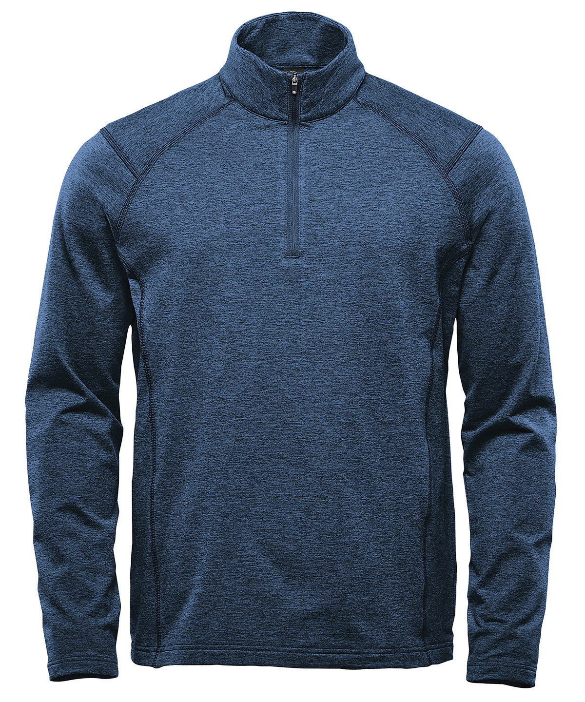 Treeline Sweatshirt mit Reißverschluss | Dunkelblau Heather