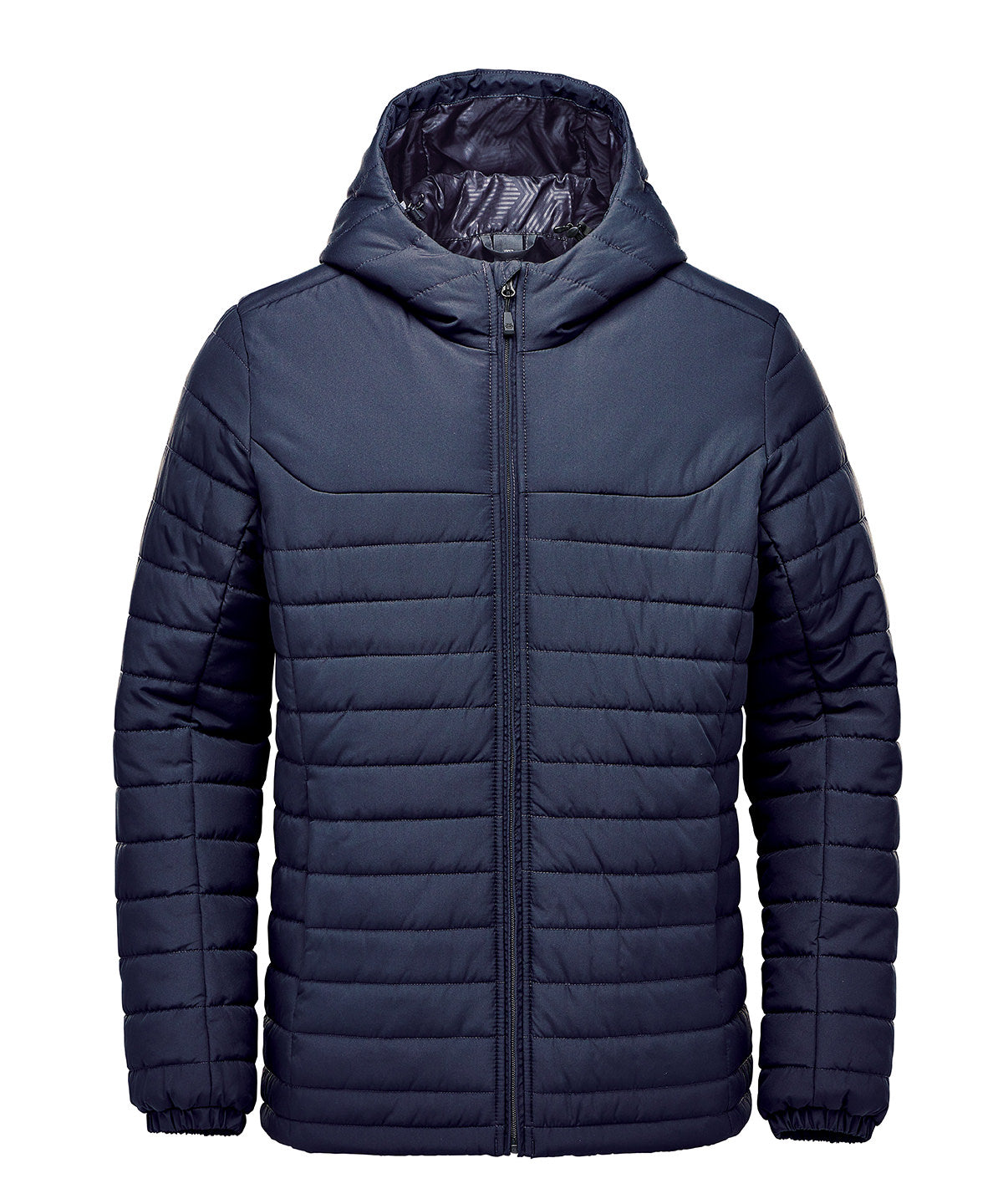Nautilus Wattierte Jacke mit Kapuze | Marineblau