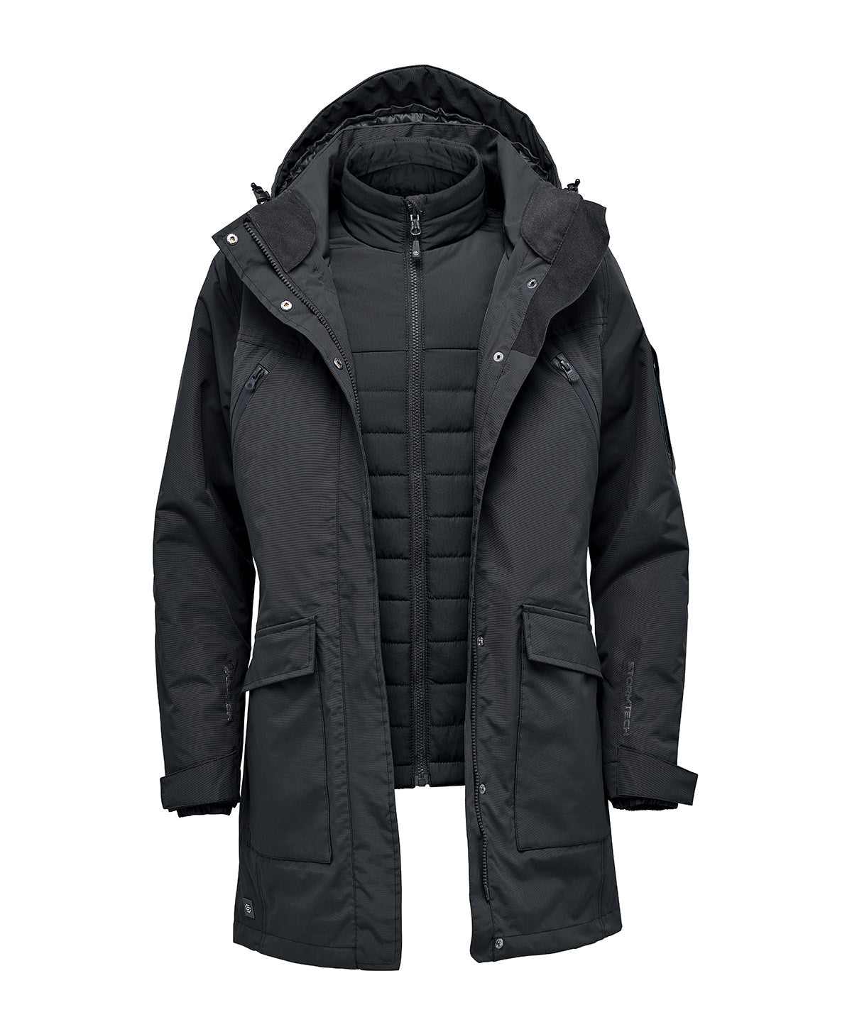 Parka Fairbanks 5 en 1 para mujer | Negro