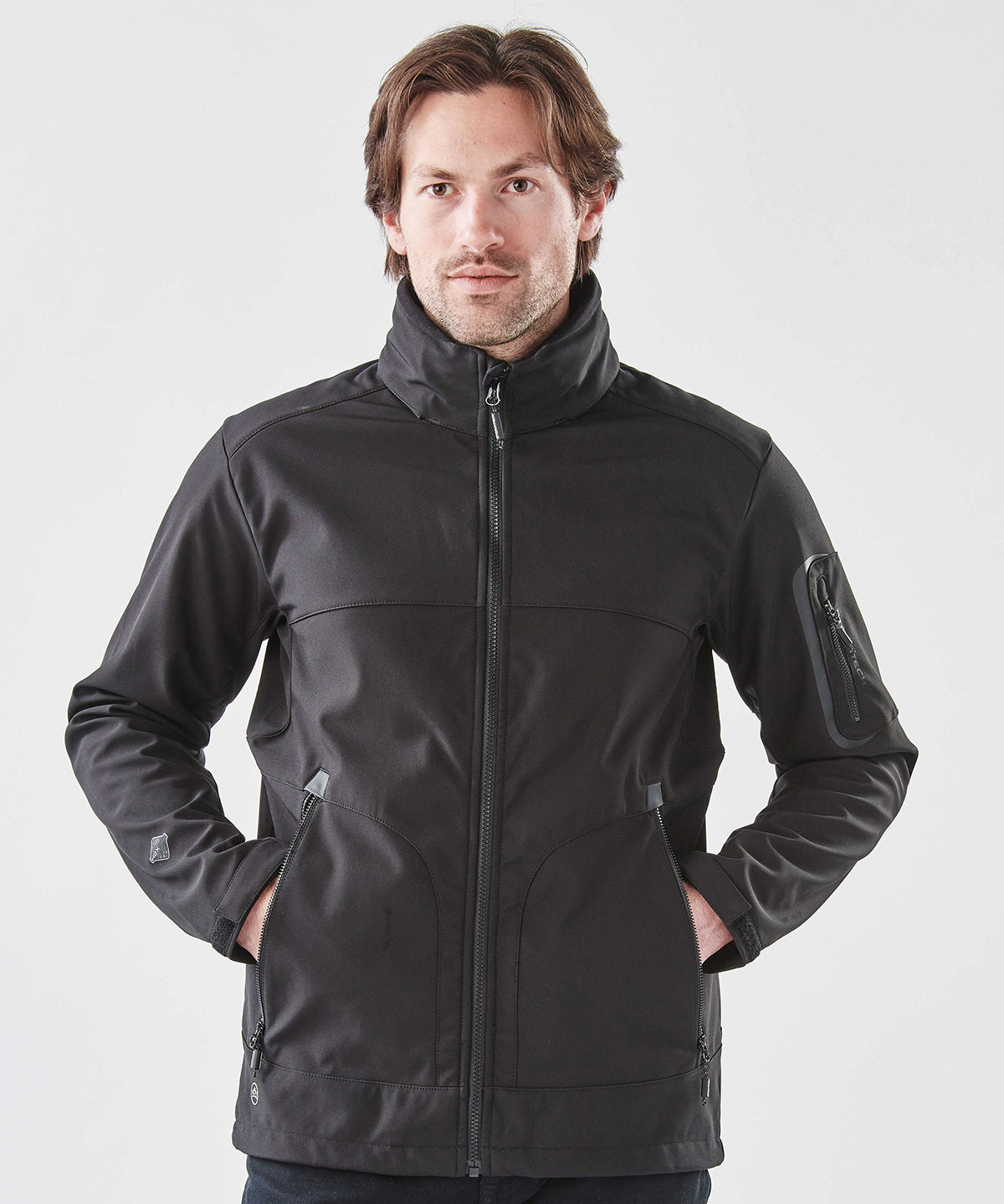 Cazadora softshell Cruise | Negro/Negro