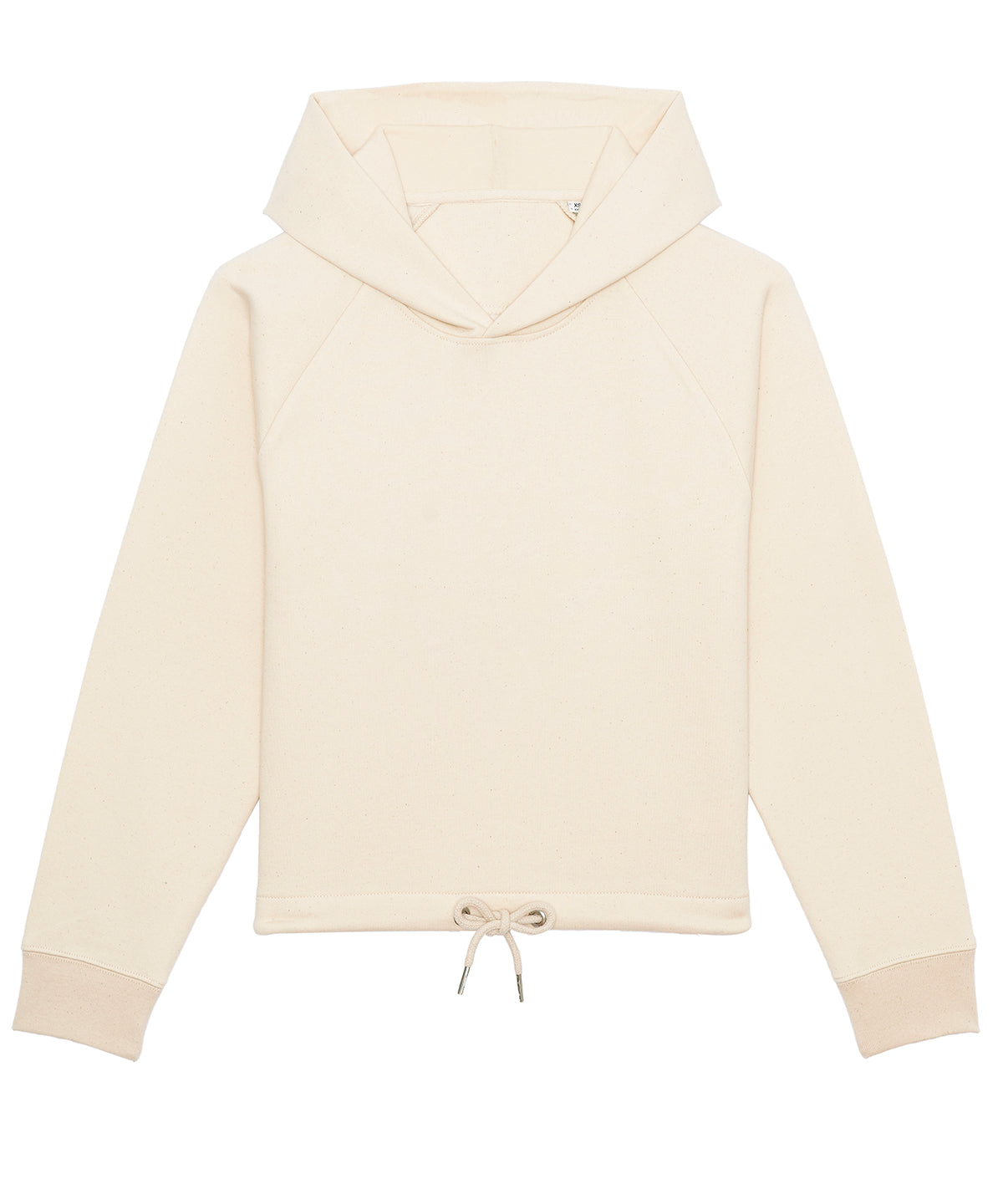 Womens Stella Bower cropped hoodie  (STSW132) | Natural Raw