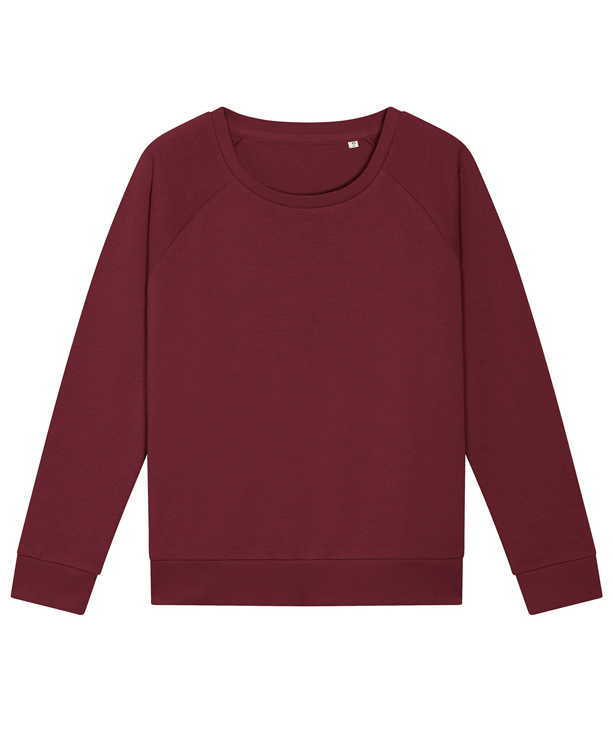 Womens Stella Dazzler relaxed fit sweatshirt (STSW125) | Burgundy