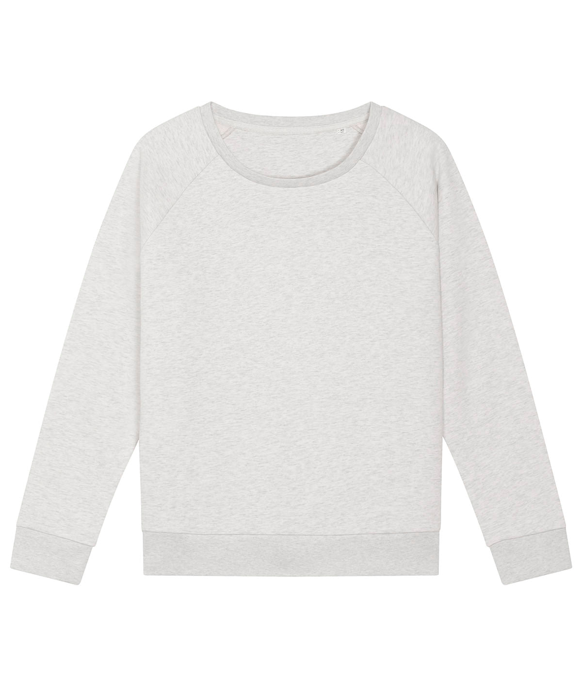 Womens Stella Dazzler relaxed fit sweatshirt (STSW125) | Cream Heather Grey