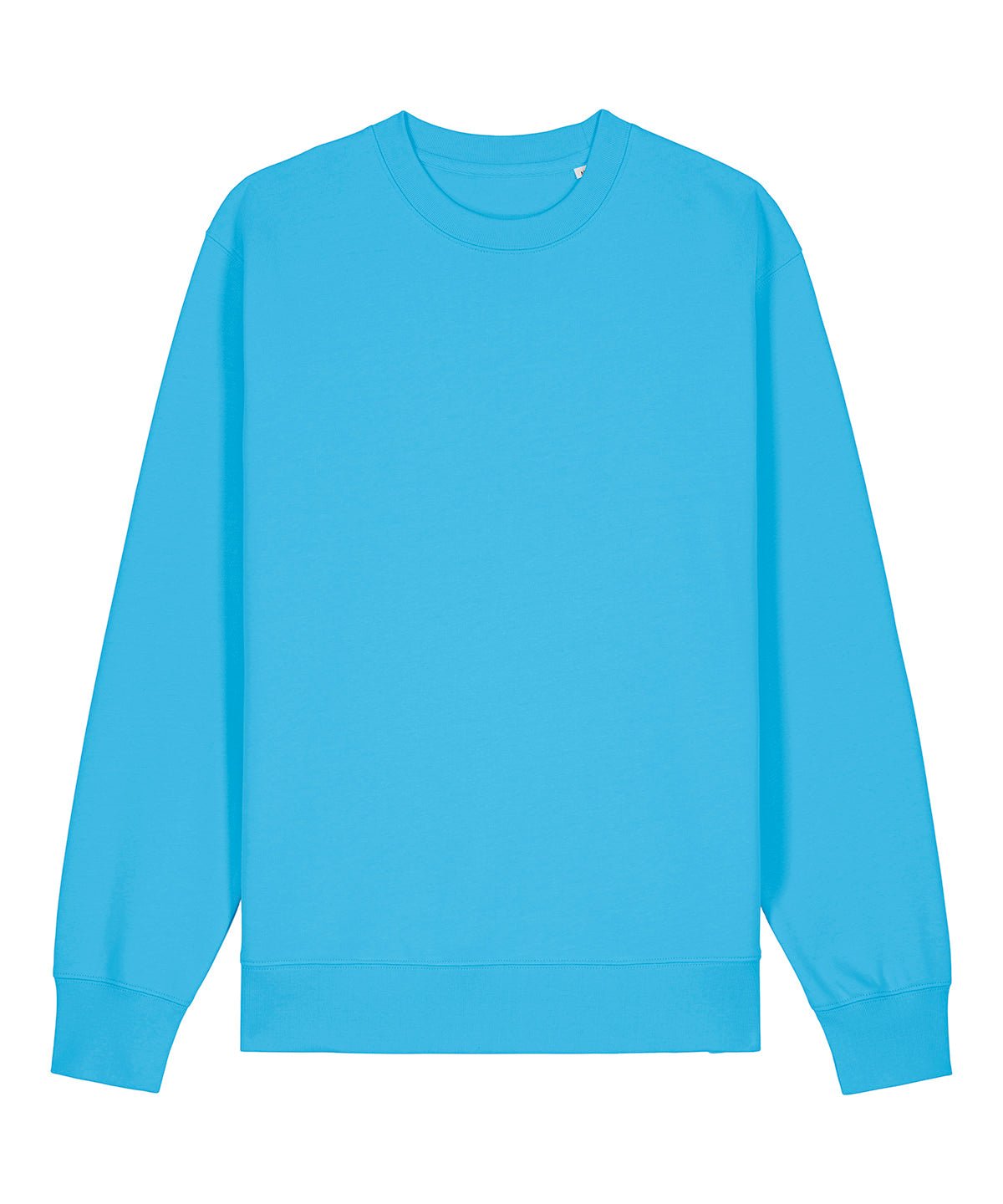 Sweat-shirt ras du cou emblématique unisexe Changer 20 (STSU178) | Bleu aqua