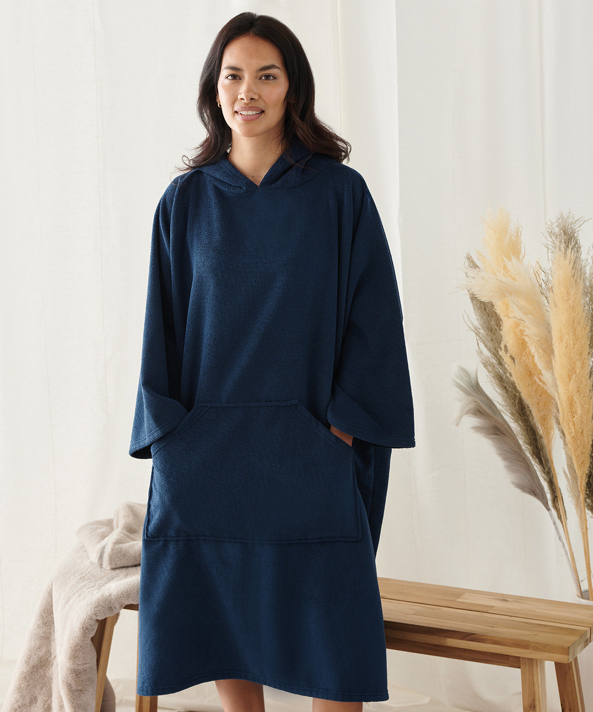 Poncho für Erwachsene | Weiß