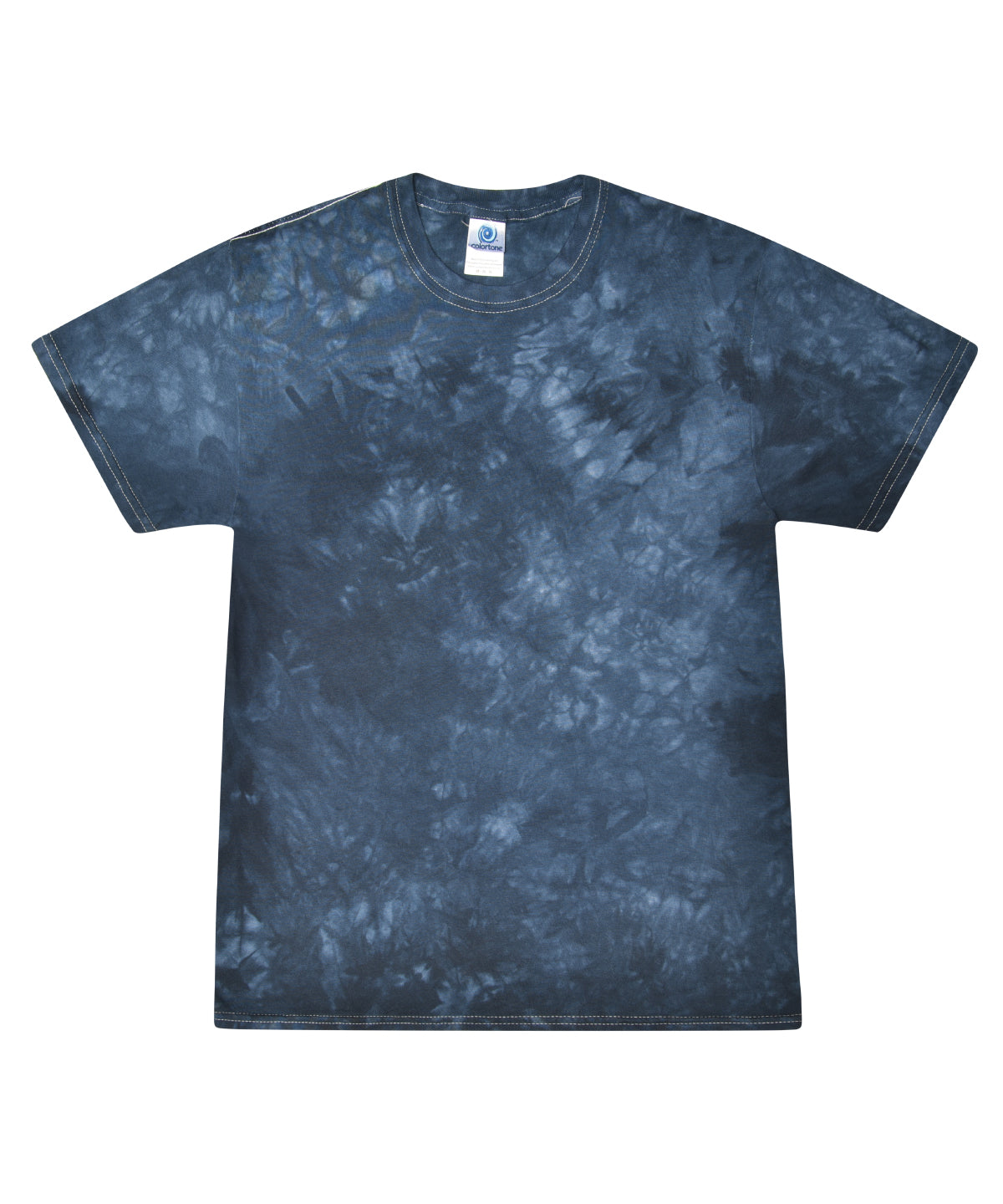 Camiseta tie-dye | Azul Marino Cristal