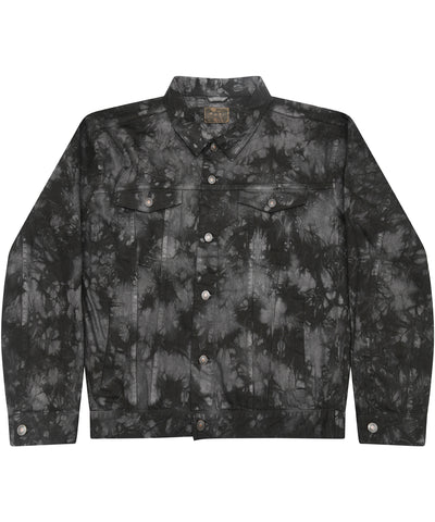 Chaqueta vaquera tie-dye | Negro Cristal