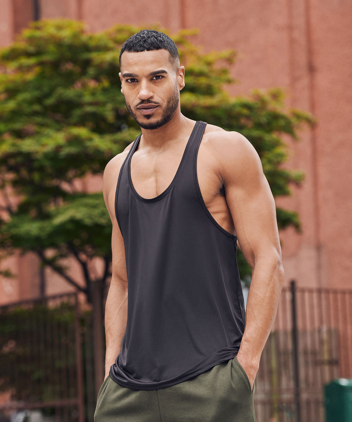 Chaleco de musculacin | Negro