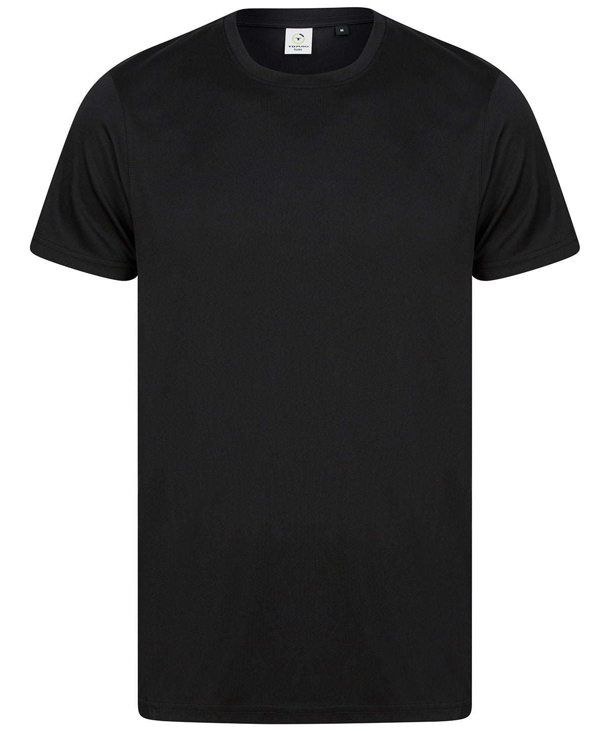 Camiseta de rendimiento reciclada | Negro