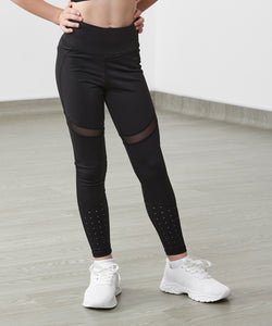 Mallas paneled para nios | Negro