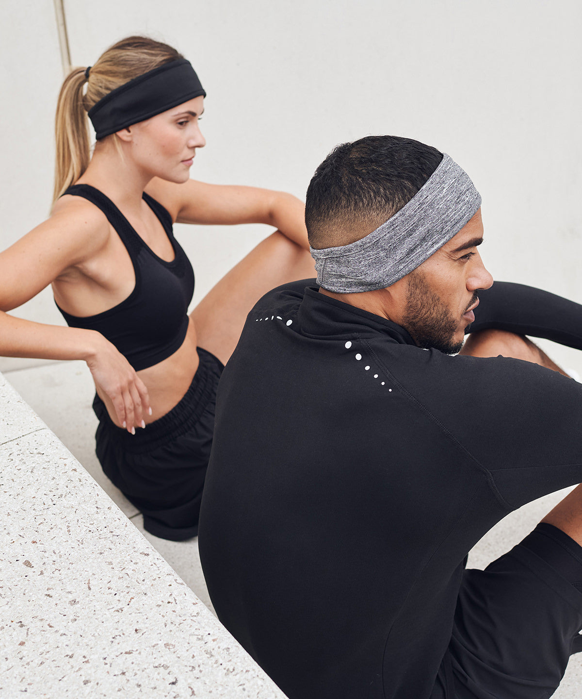 Diadema para correr | Gris Marengo