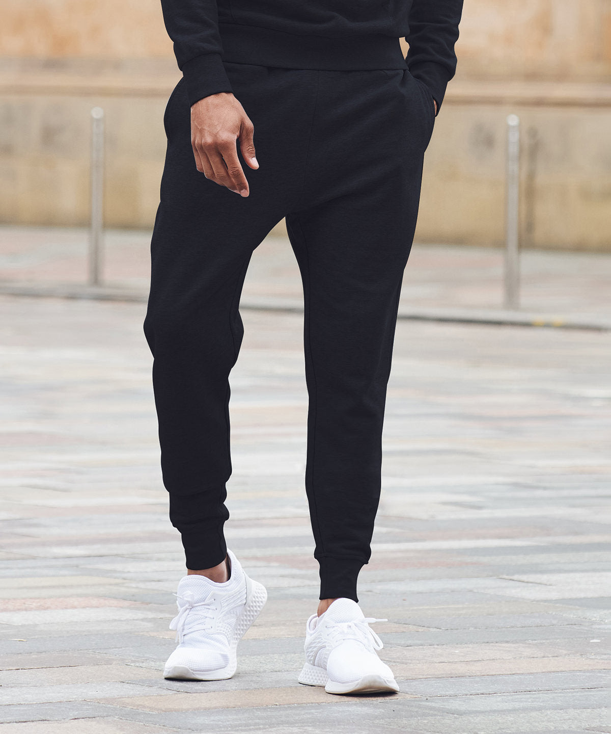 Joggers athleisure unisex | Negro