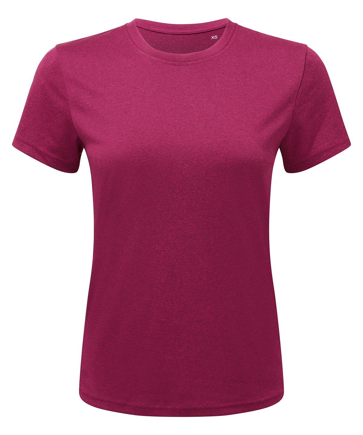 Camiseta de rendimiento para mujer TriDri® | Frambuesa/Melange Negro