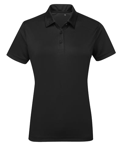 Polo panelado para mujer TriDri® | Negro