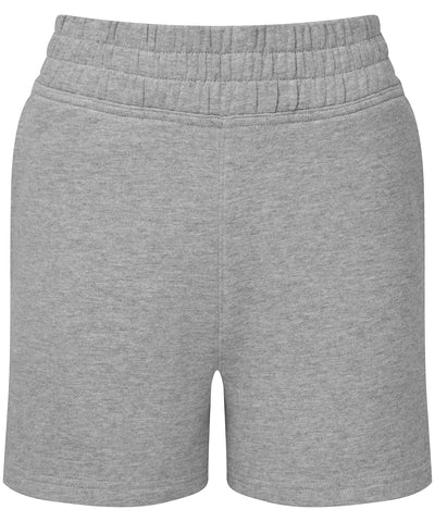 Pantalones cortos de correr para mujer TriDri® | Gris Jaspeado