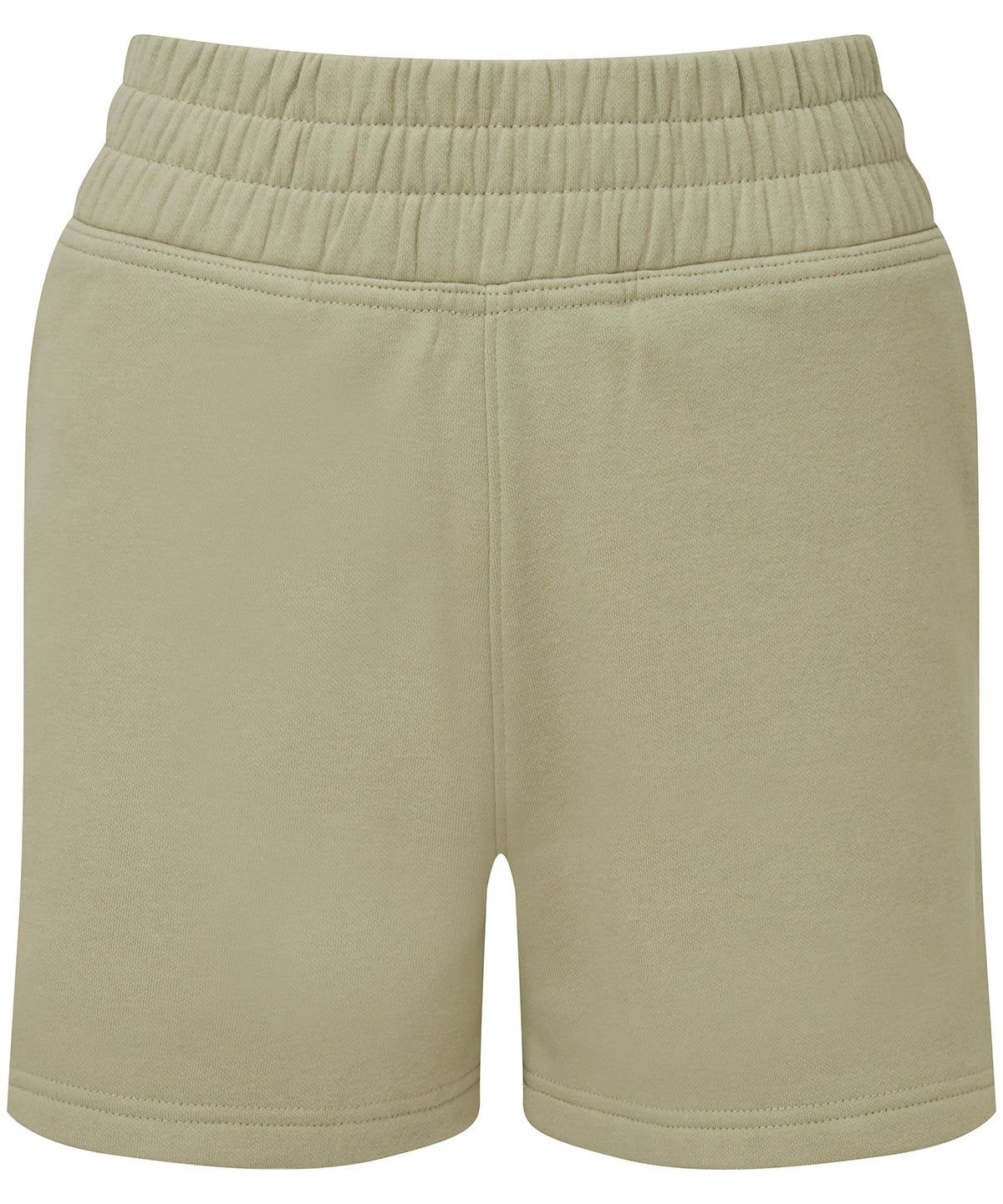 Pantalones cortos de correr para mujer TriDri® | Verde Salvia