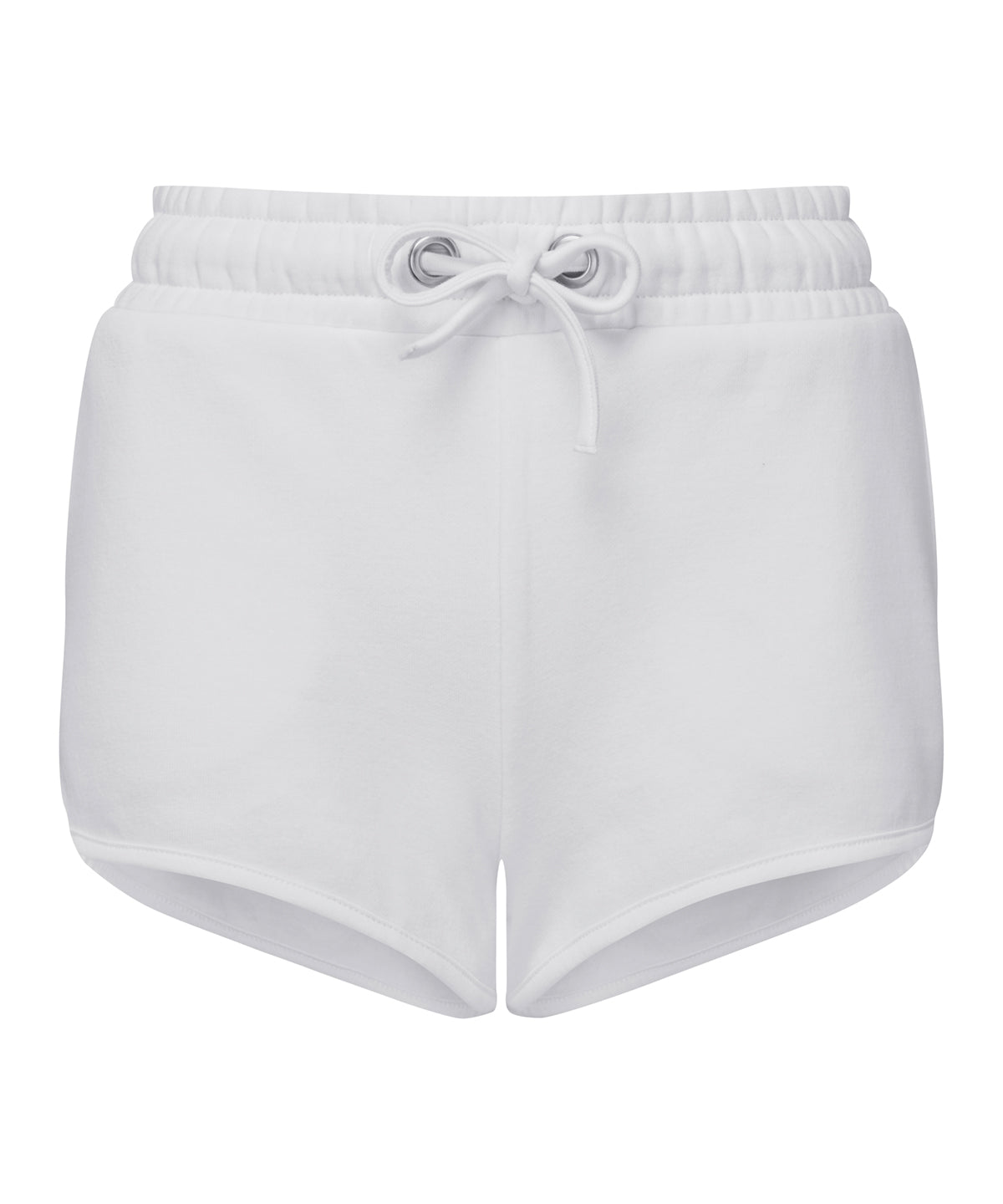 Pantalones cortos retro para mujer TriDri® reciclados | Blanco
